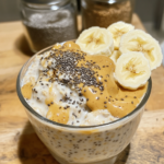 Peanut Butter Banana Overnight Oats