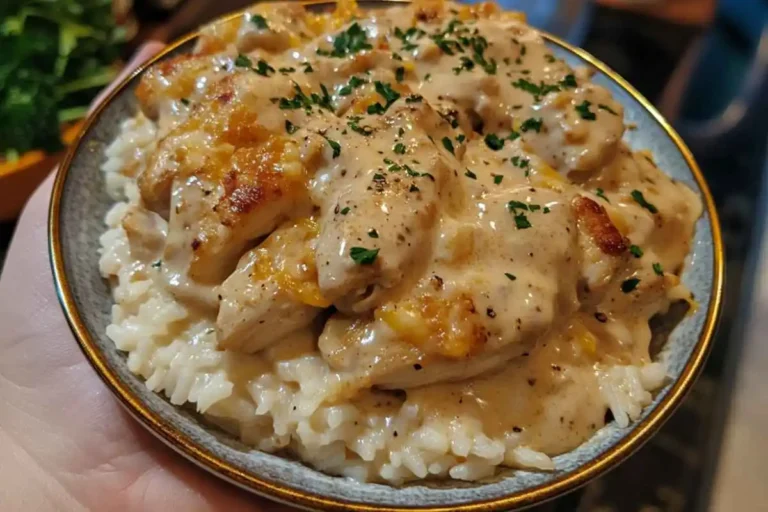 Smothered Chicken and Rice
