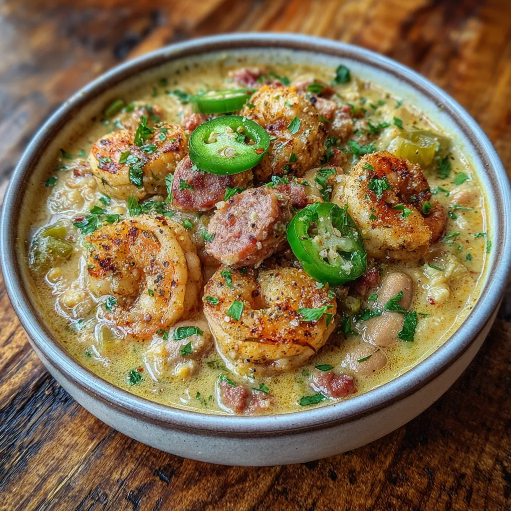 Cajun White Chicken Chili