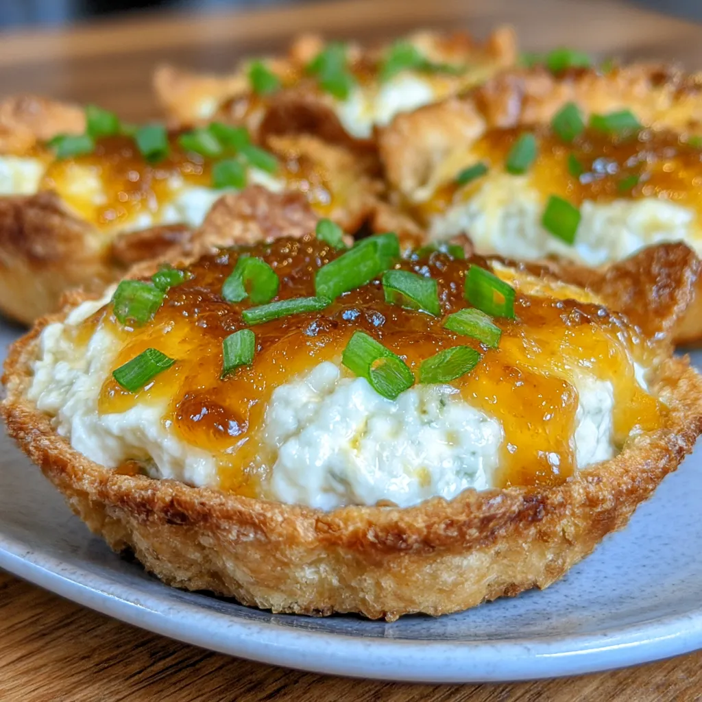 Quick Pepper Jelly Cream Cheese Appetizer Dip and Bites