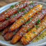Roasted Garlic and Parmesan Carrots