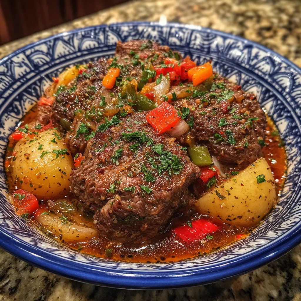 Moist Puerto Rican Beef Stew