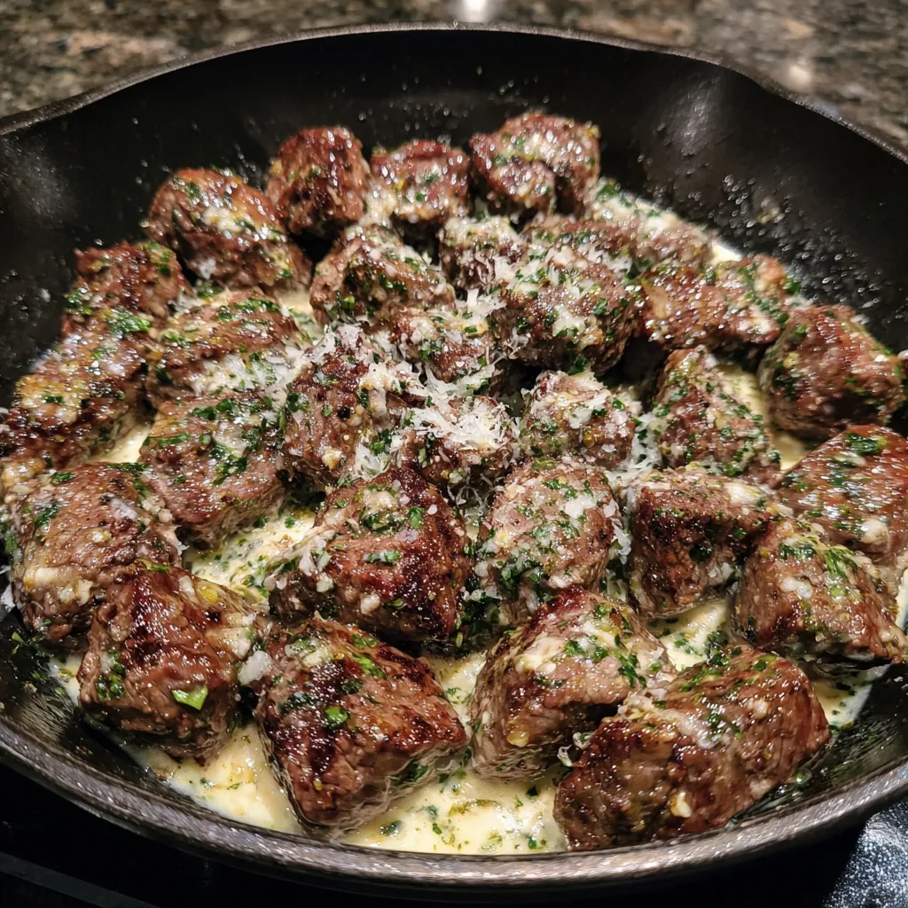 Garlic Butter Steak Bites