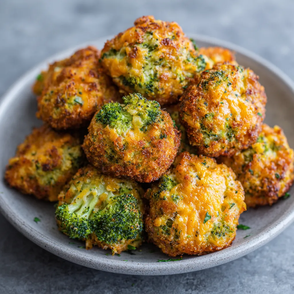 Broccoli Cheddar Poppers