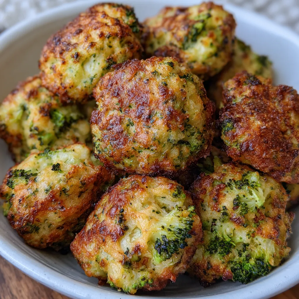 Broccoli Cheddar Poppers
