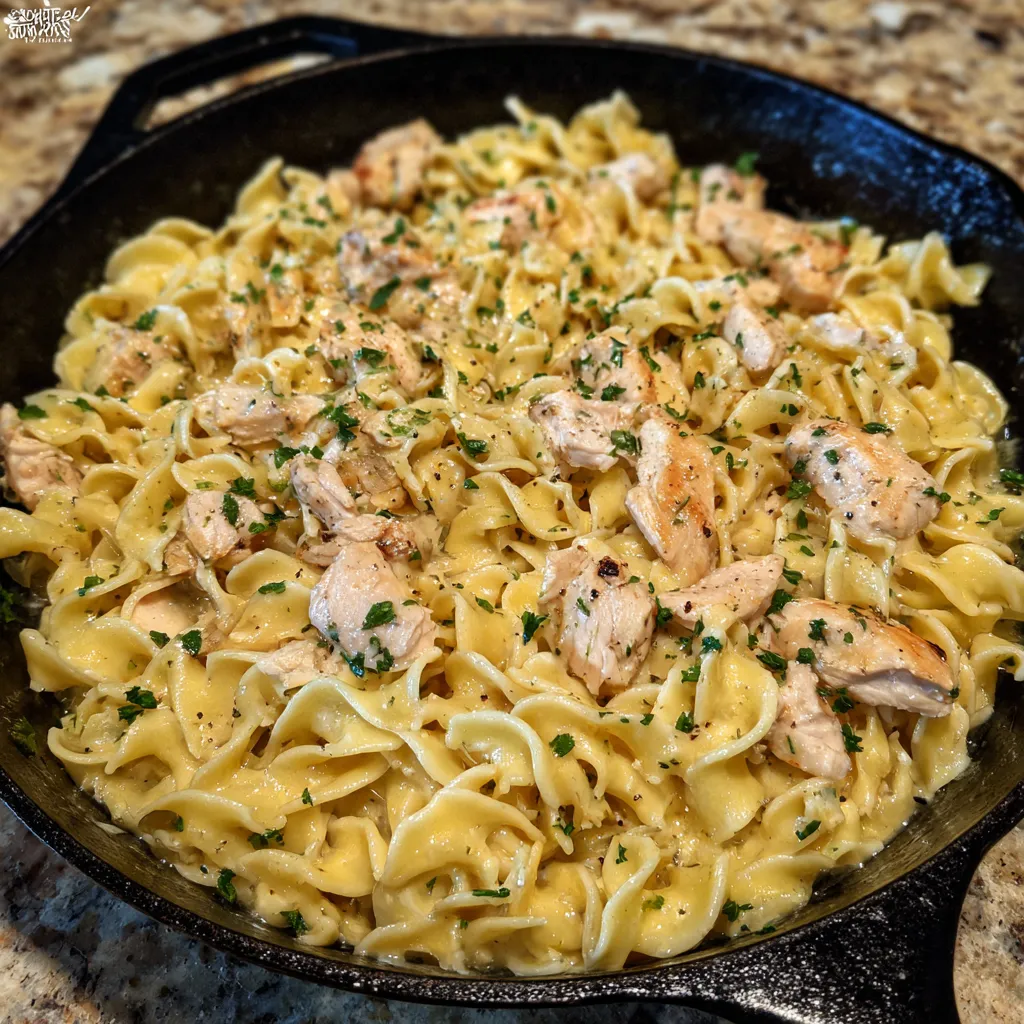 Chicken Buttered Noodles