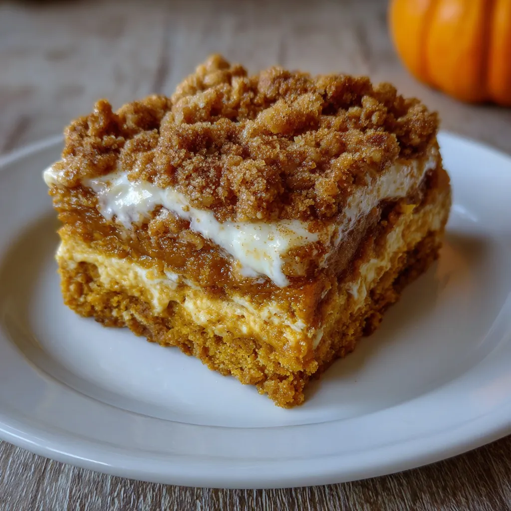 Pumpkin Spice Crumble Cake