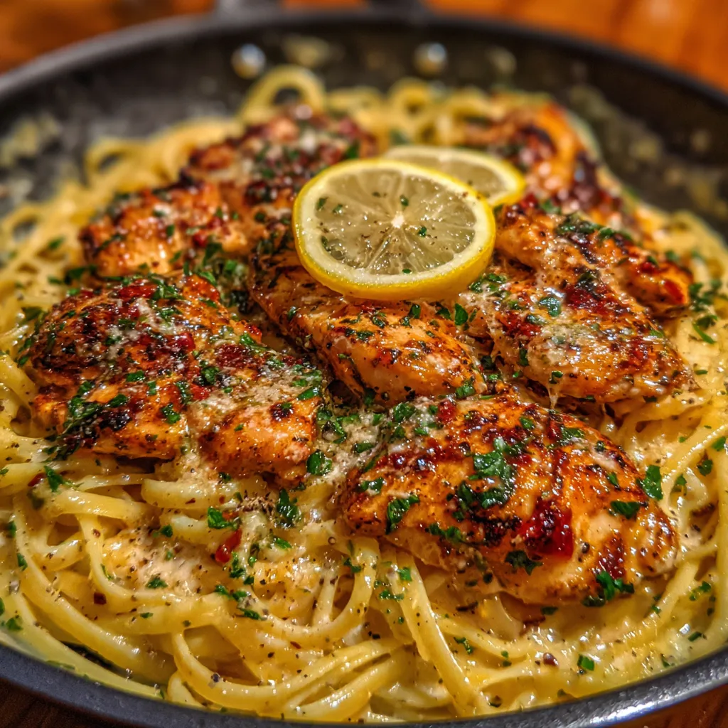 Cowboy Butter Chicken Linguine