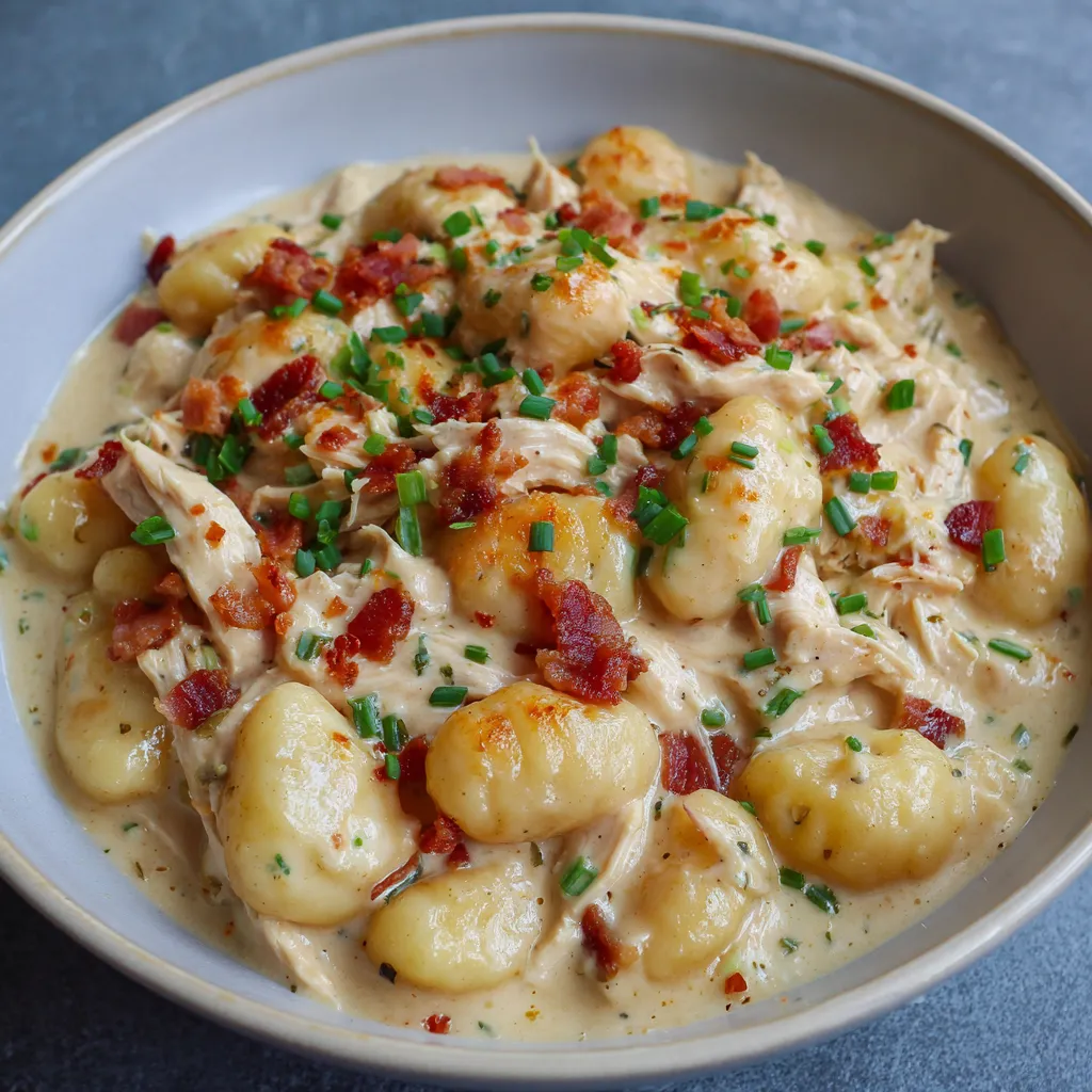 Crack Chicken Gnocchi