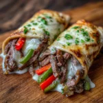 Keto Philly Cheesesteak Roll Ups