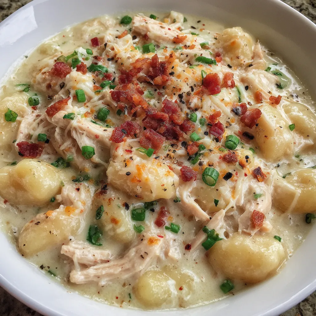 Crack Chicken Gnocchi