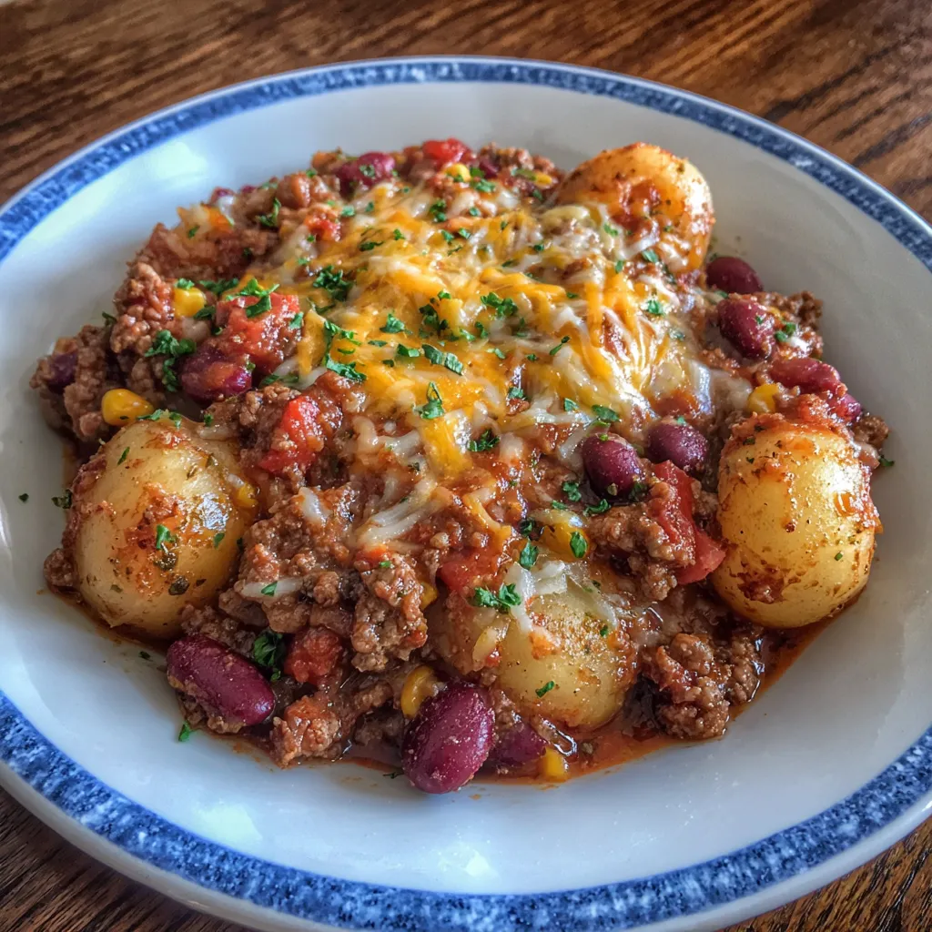 Slow Cooker Cowboy Casserole