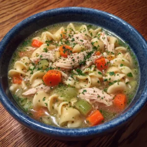 Homemade Chicken Noodle Soup