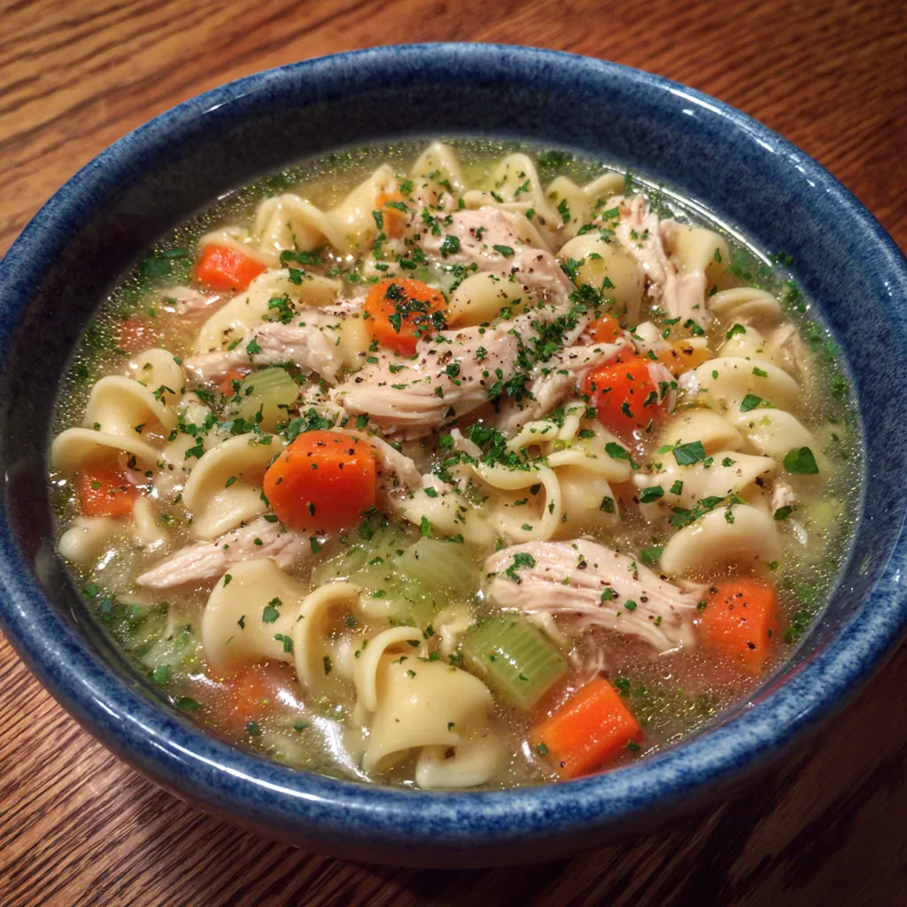 Homemade Chicken Noodle Soup