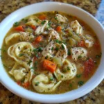 Chicken Tortellini Soup