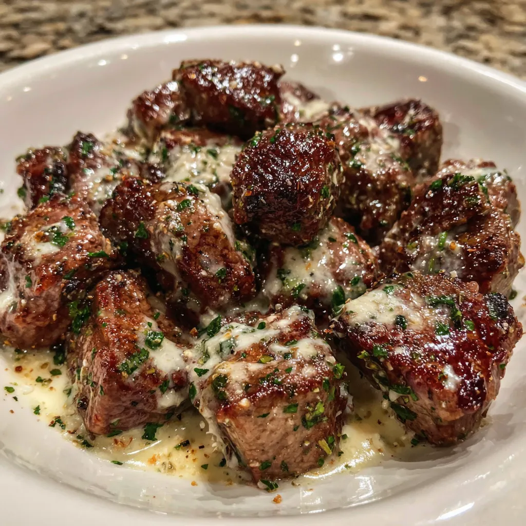 Garlic Butter Steak Bites