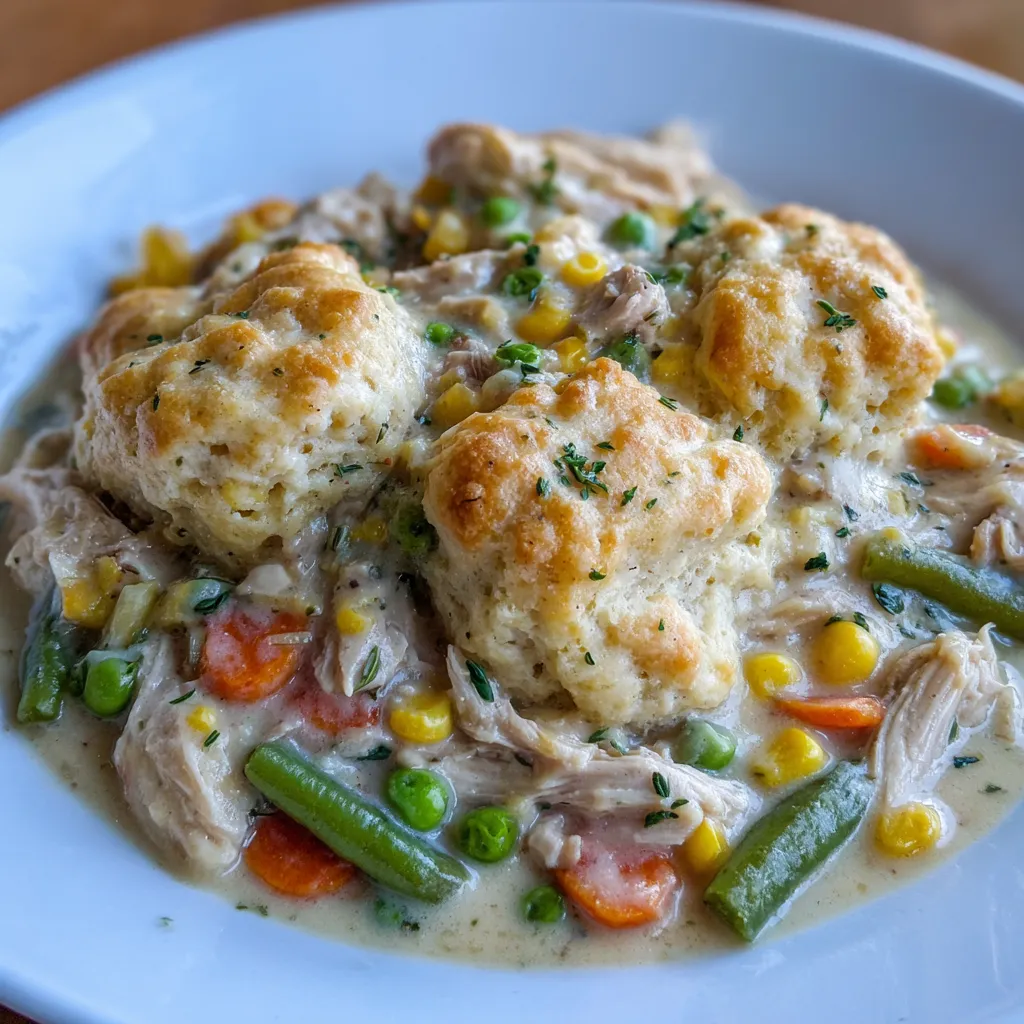 Crockpot Chicken Pot Pie