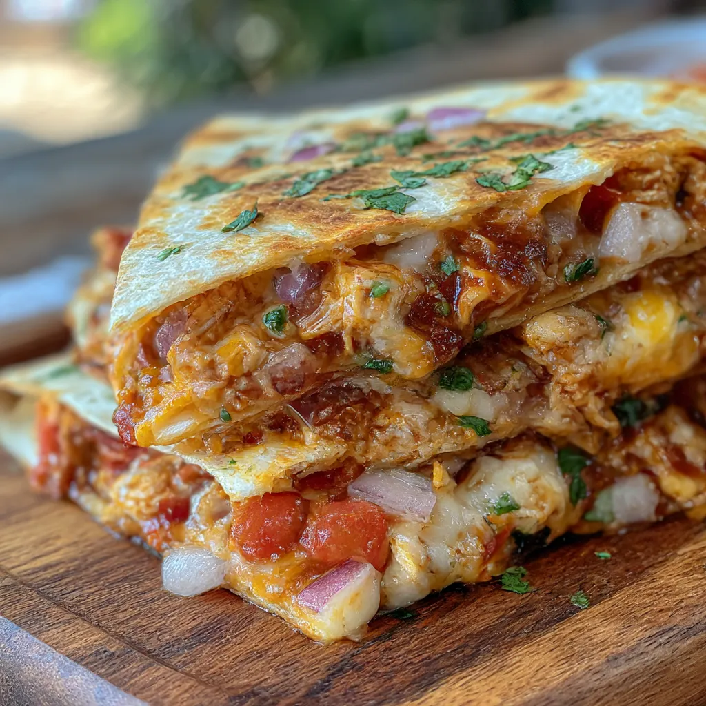 BBQ Chicken Quesadillas