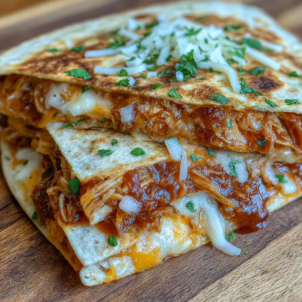BBQ Chicken Quesadillas