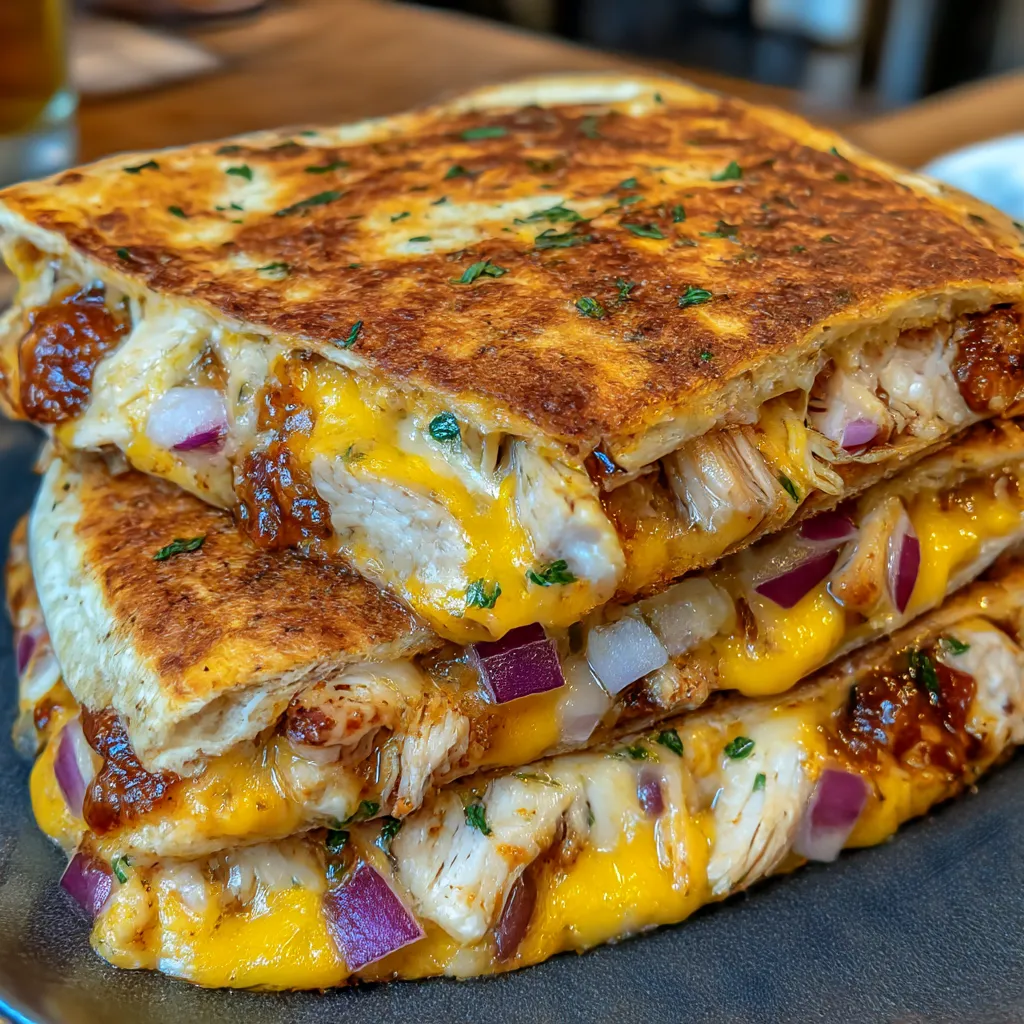 BBQ Chicken Quesadillas