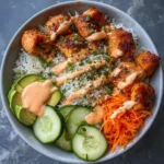 Bang Bang Salmon Bites Bowls