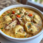 Chicken Tortellini Soup