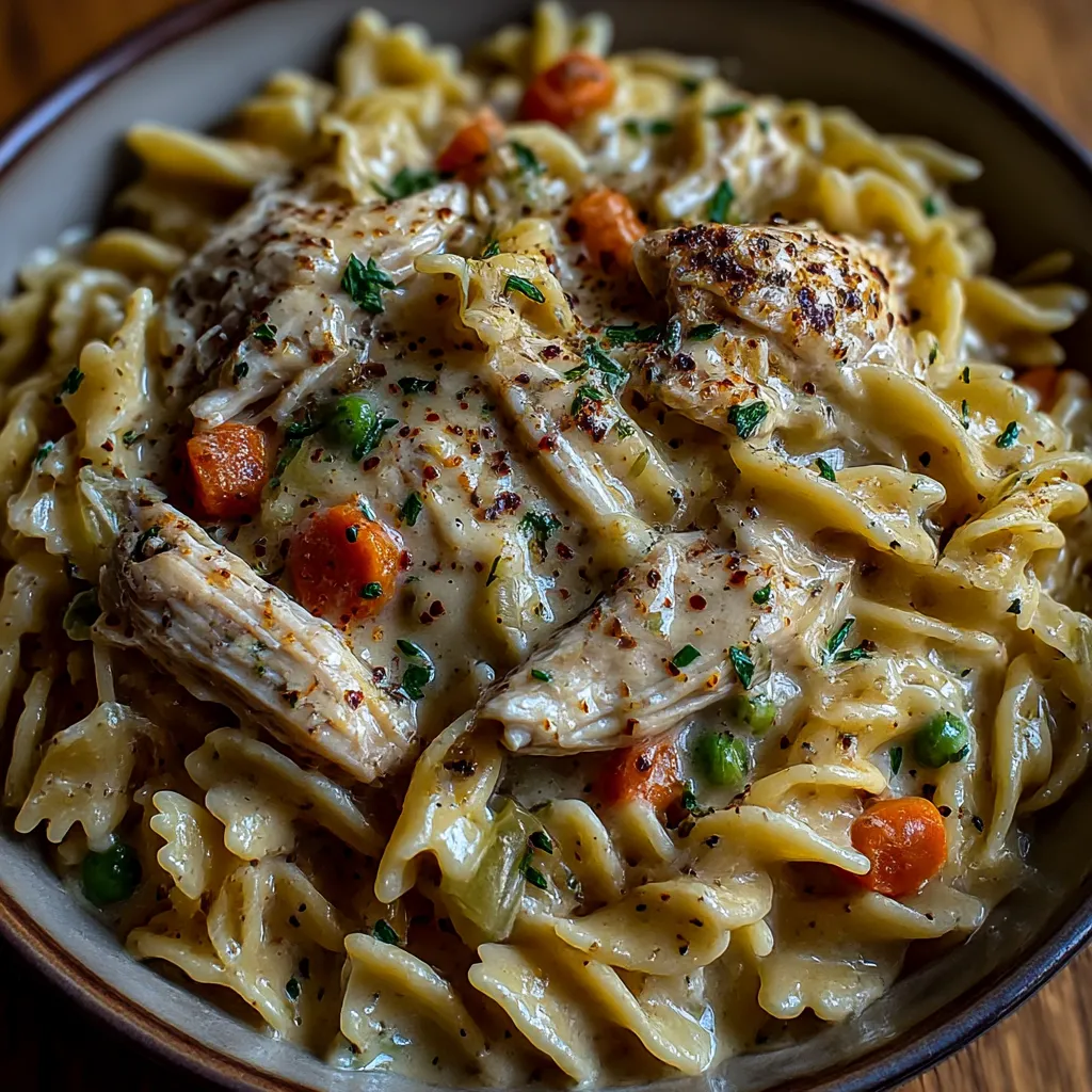 Creamy Chicken Alfredo Soup