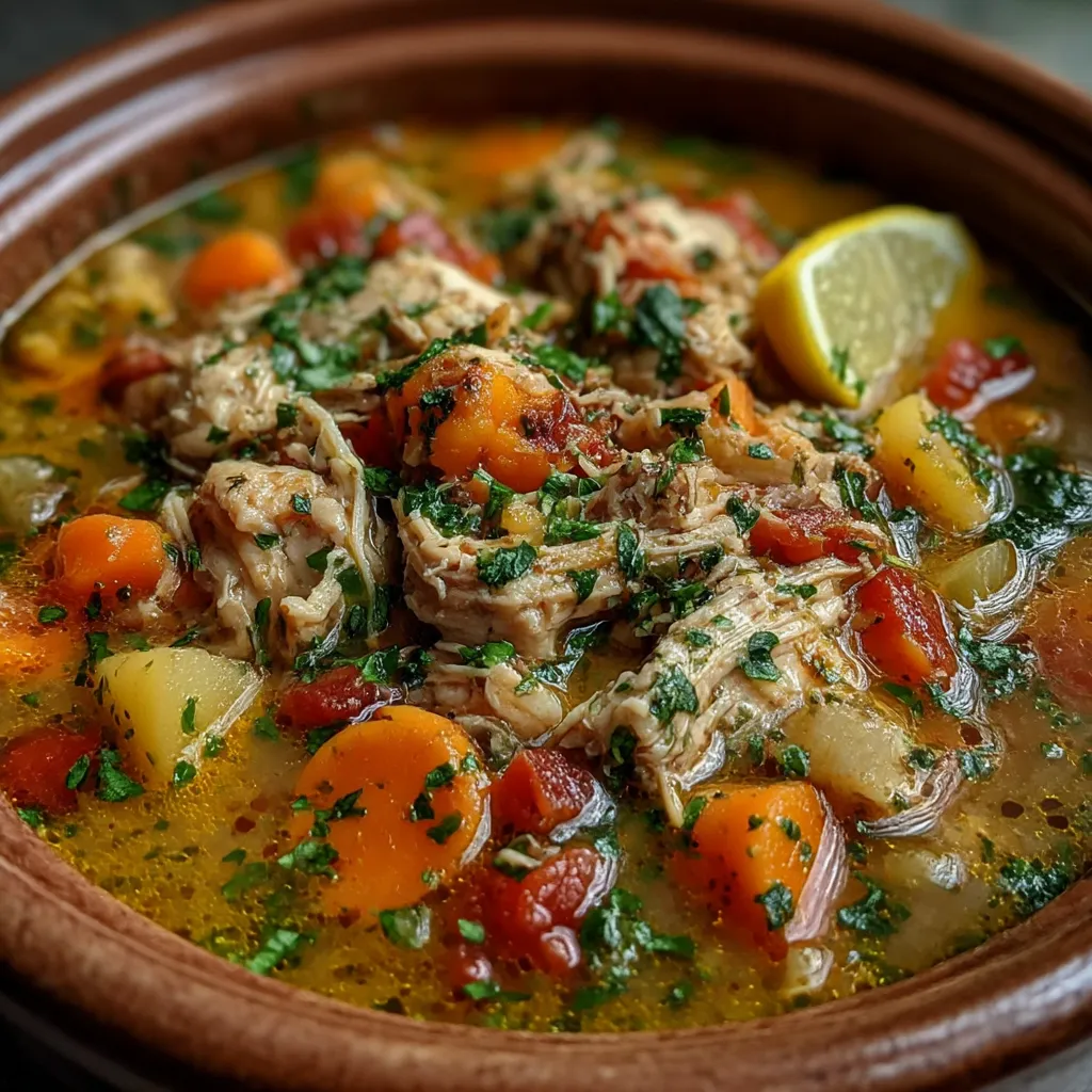 Crock Pot Italian Chicken Soup