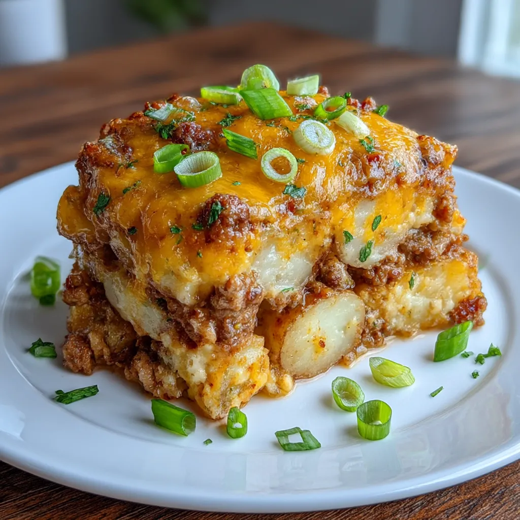 Crockpot Hamburger Potato Casserole