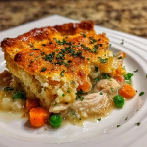 Easy Keto Chicken Pot Pie Casserole