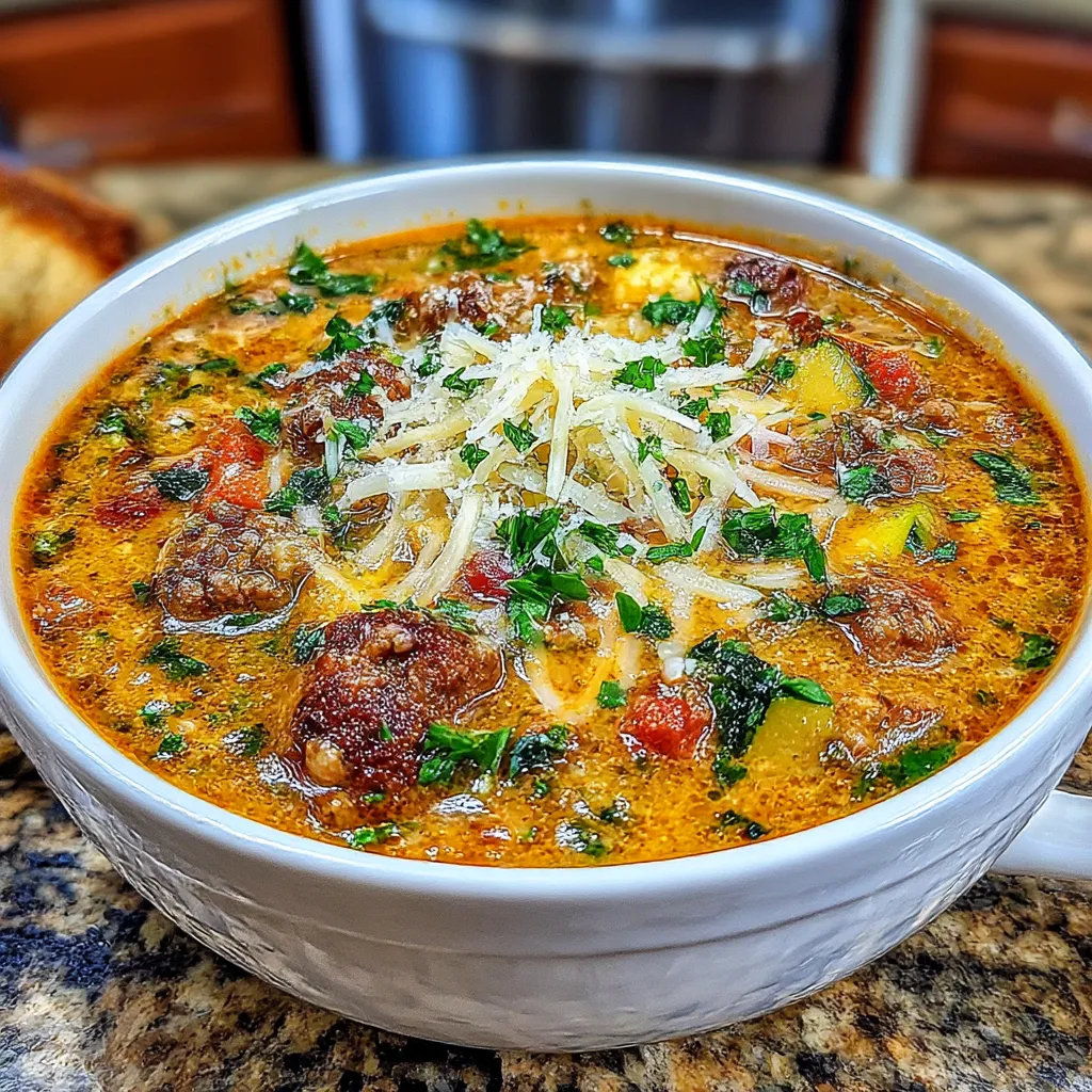 Hearty Keto Soup