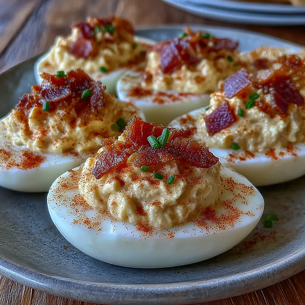 Irresistible Million Dollar Deviled Eggs