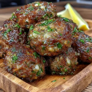 Keto Greek Meatballs (Keftedes)