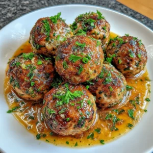 Low Carb Ricotta Meatballs