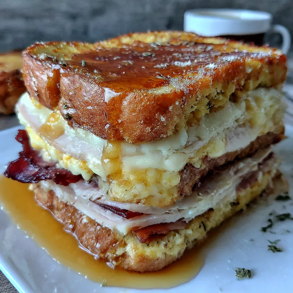 Monte Cristo Breakfast Casserole