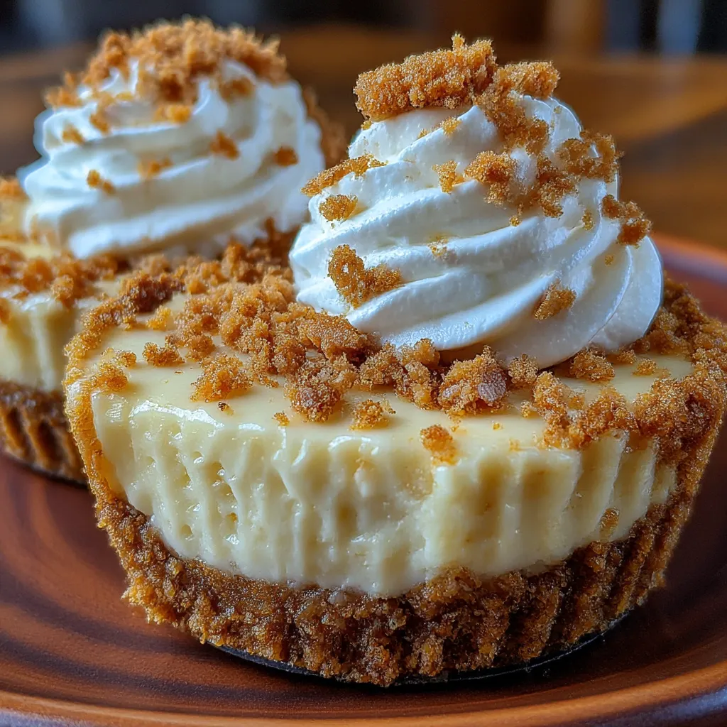 No-Bake Gingerbread Cheesecake Cups