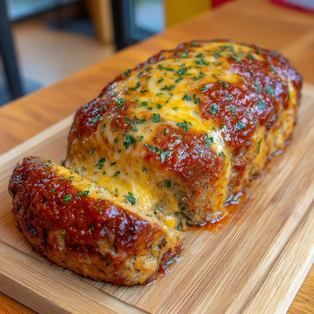 Parmesan Chicken Meatloaf