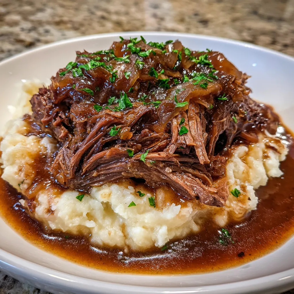 Slow Cooker Beef Manhattan