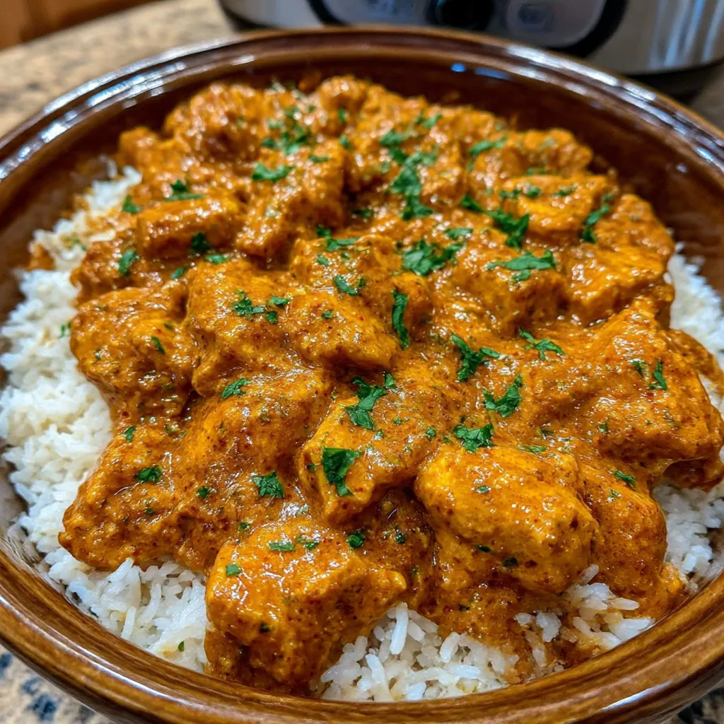 Slow Cooker Butter Chicken