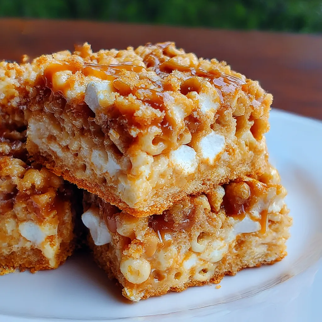 Biscoff Rice Krispie Treats