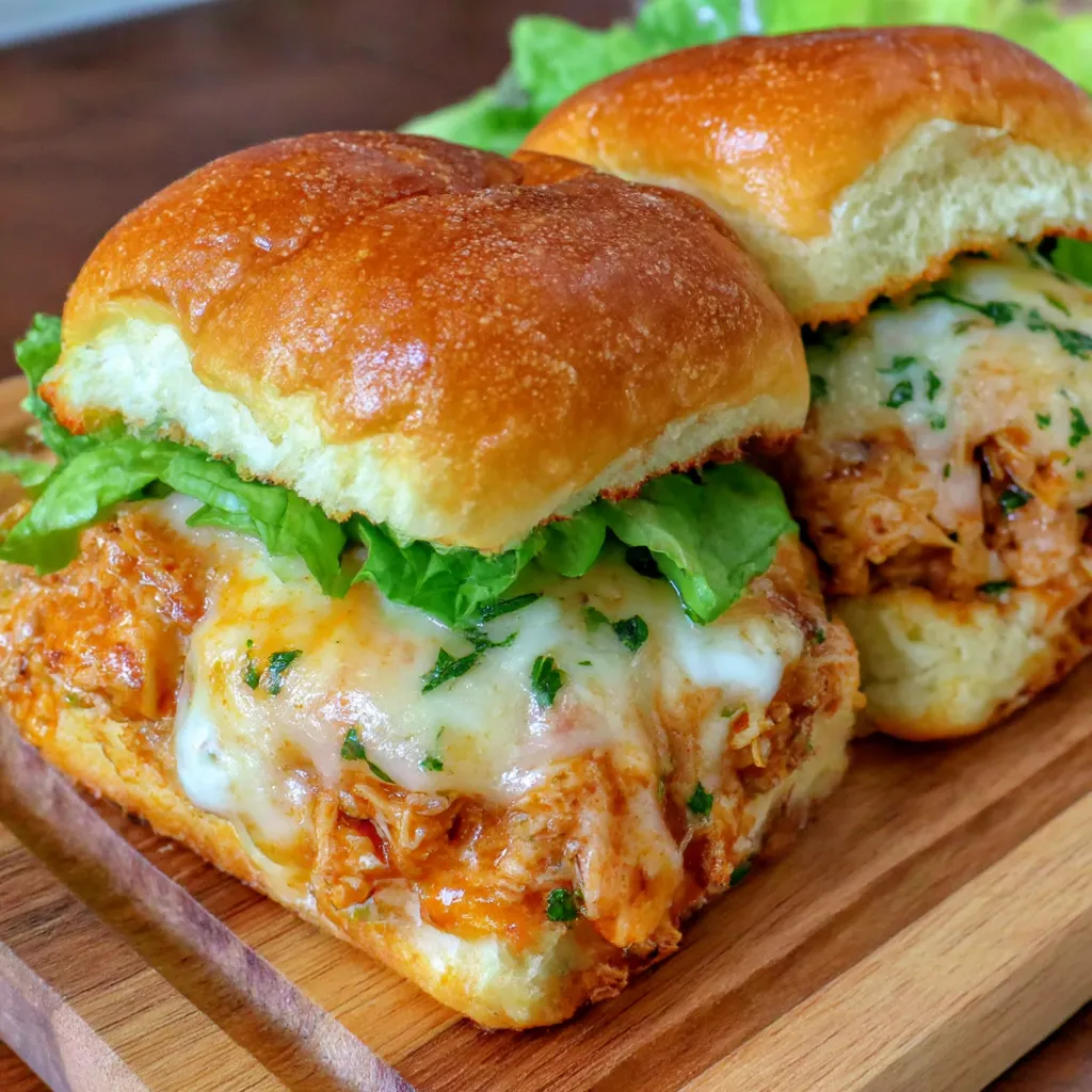 Buffalo Chicken Sliders