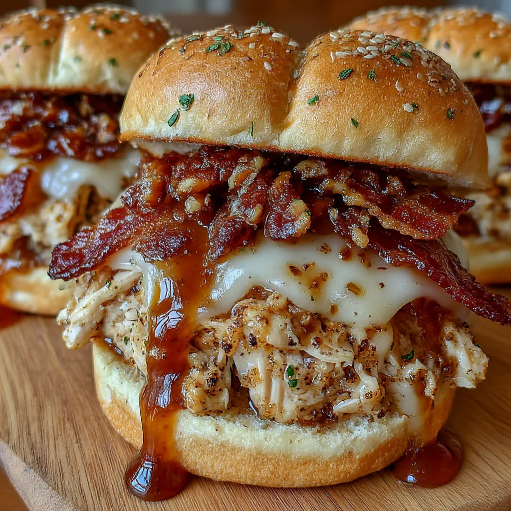Buffalo Chicken Sliders