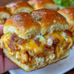 Chicken Bacon Ranch Sliders
