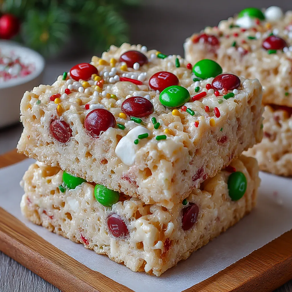 Christmas Rice Krispie Treats