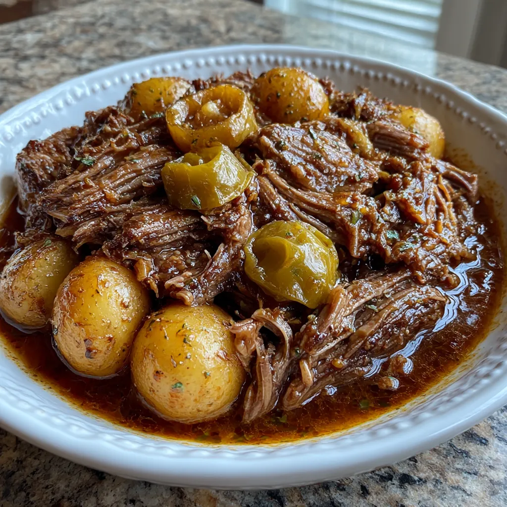 Crockpot Mississippi Pot Roast
