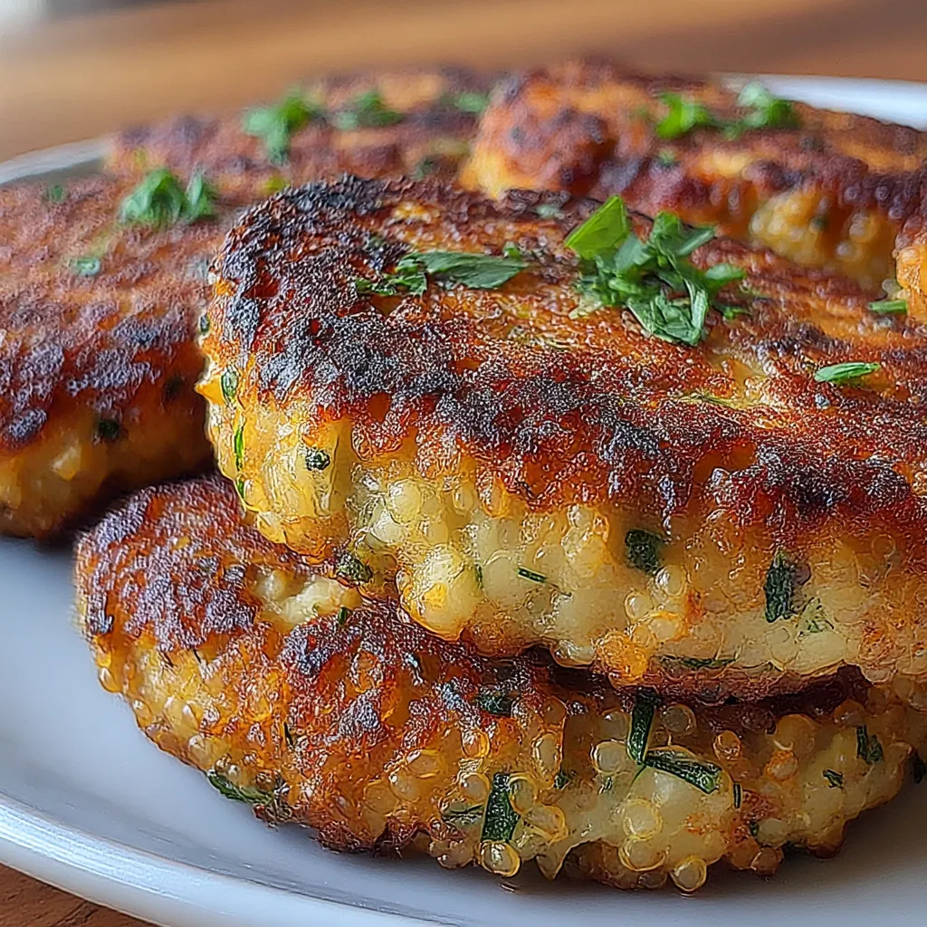 Crunchy Quinoa Veggie Patties