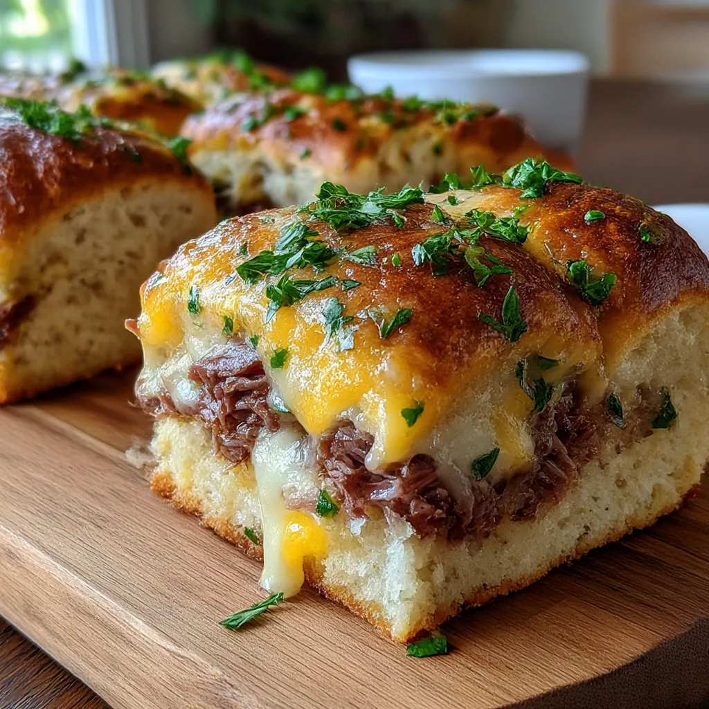 Delicious French Dip Squares 4