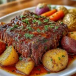 Gordon Ramsay–Inspired Pot Roast Slow Cooker Recipe
