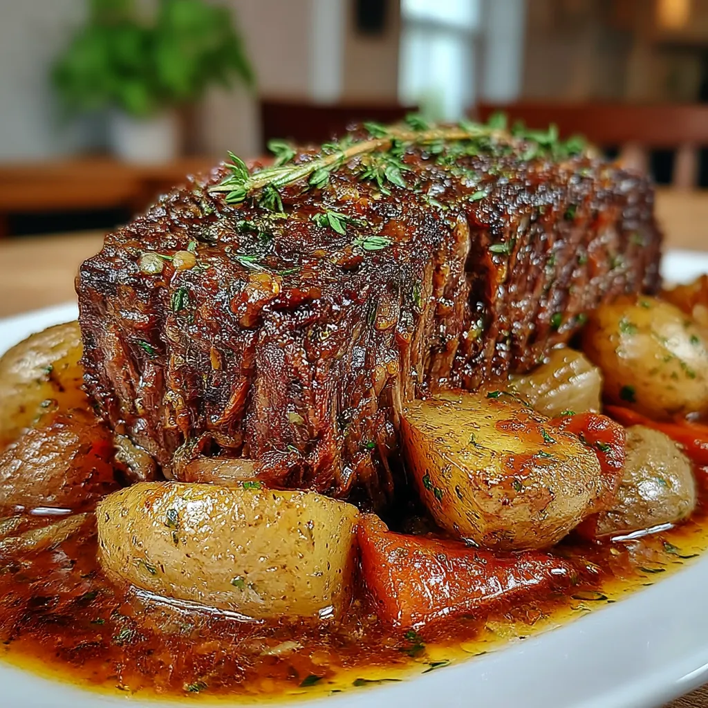 Gordon Ramsay–Inspired Pot Roast Slow Cooker Recipe