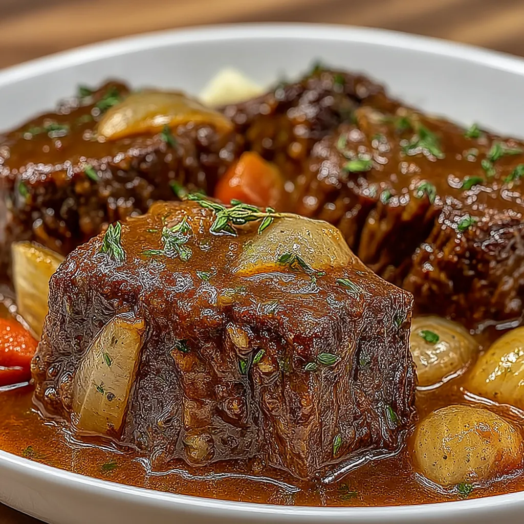 Hearty Comfort Slow Cooker Beef Manhattan